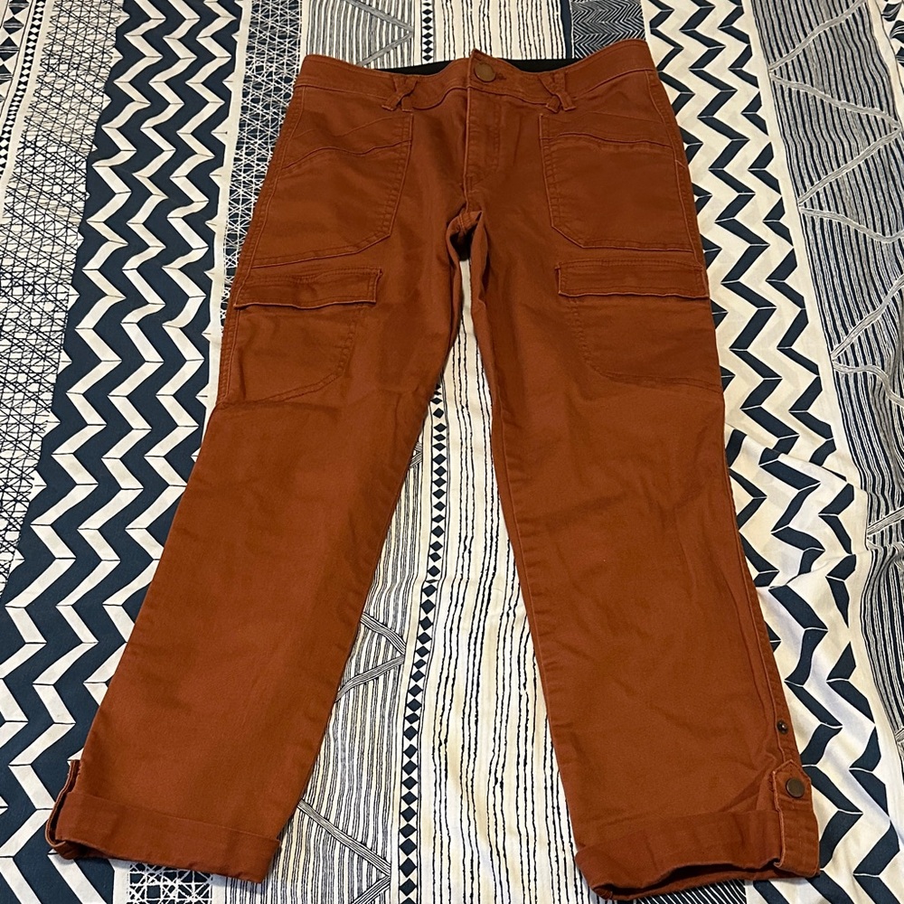 Democracy Women's Rust Ankle Pants